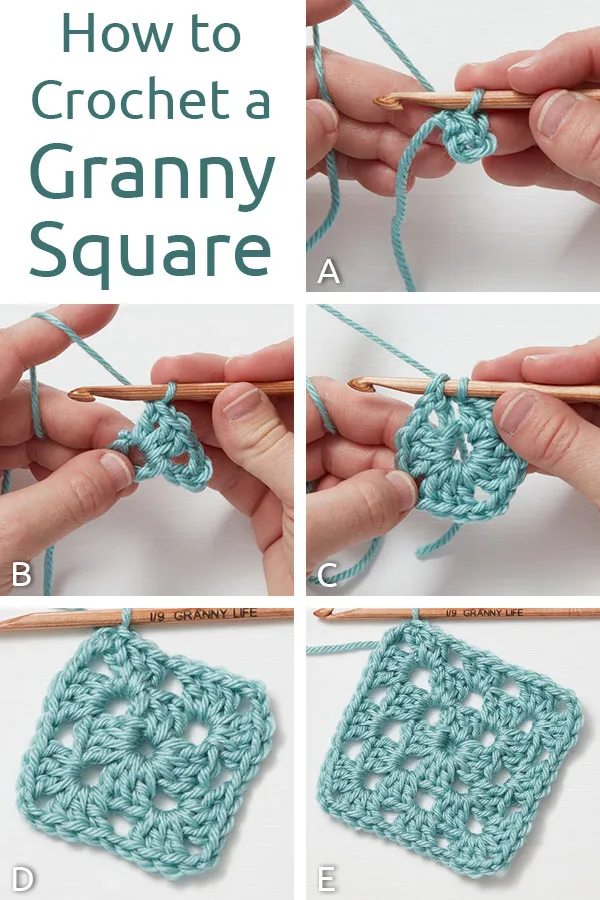 How To Crochet Granny Square