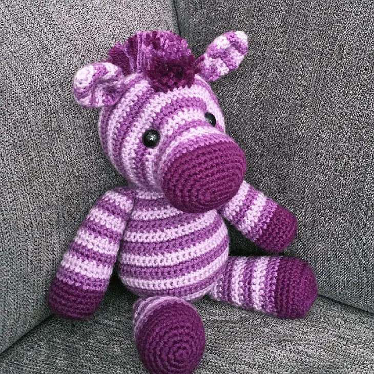 Zane the Zebra Free Amigurumi Pattern