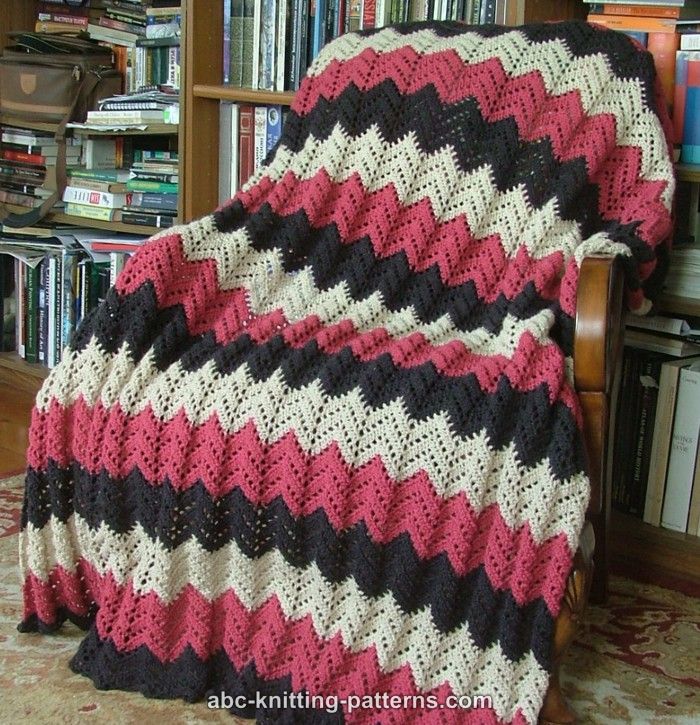 Lace Ripple Afghan