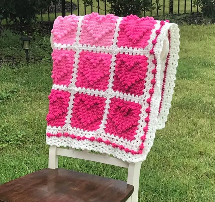 Heart And Soul Baby Afghan