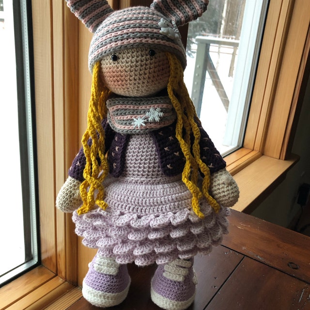 Crochet Pattern for Doll HENNI