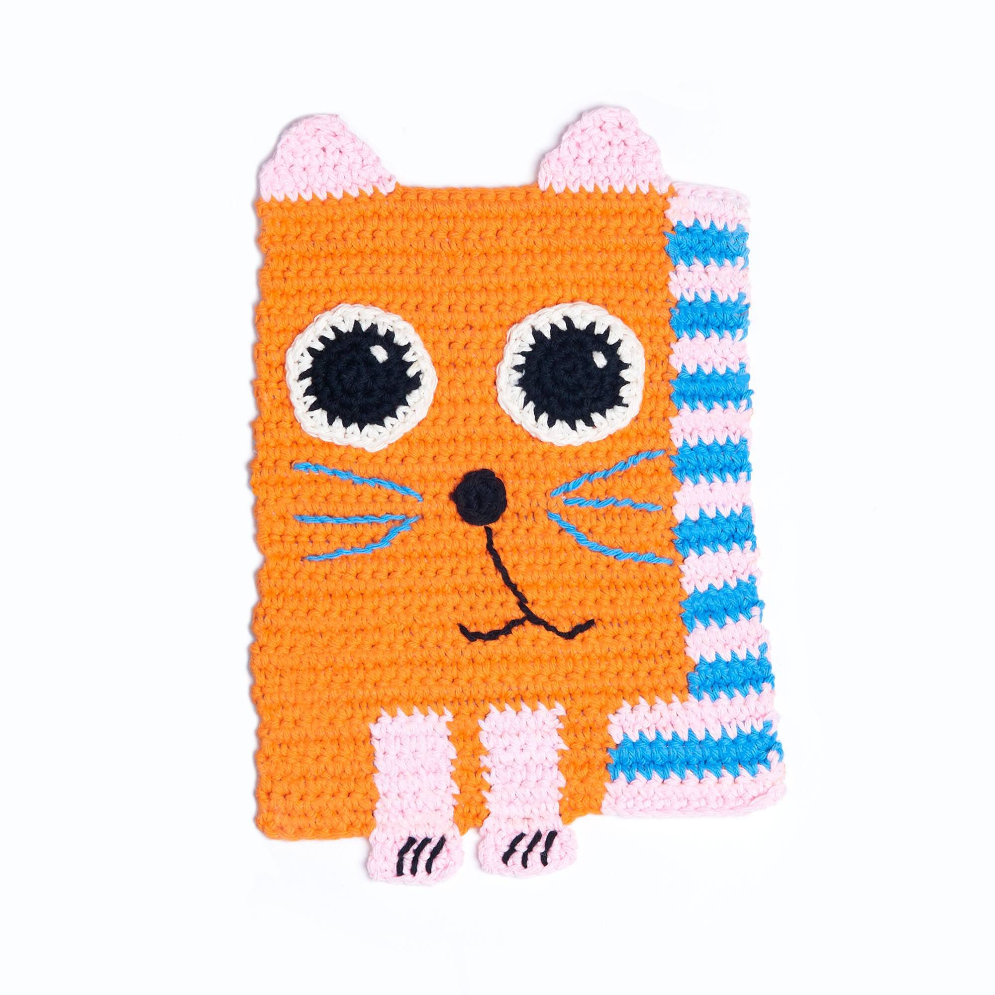 Lily Sugar’n Cream Cute Crochet Cat Dishcloth