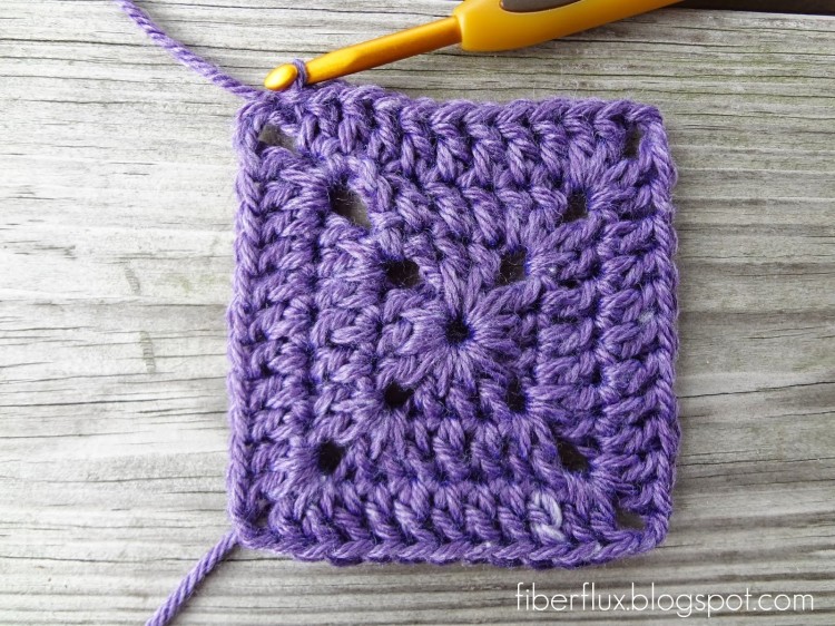 How To Crochet Solid Granny Square