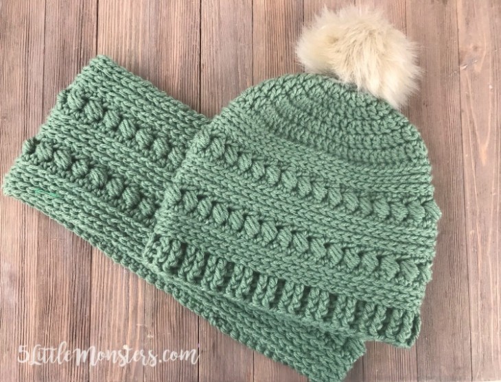 Bead Stitch Crochet Hat
