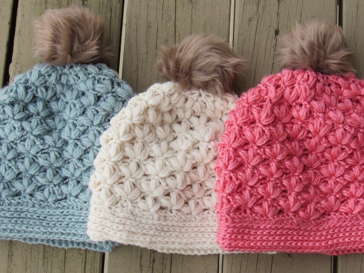 Winter Blossom Beanie Or Slouch