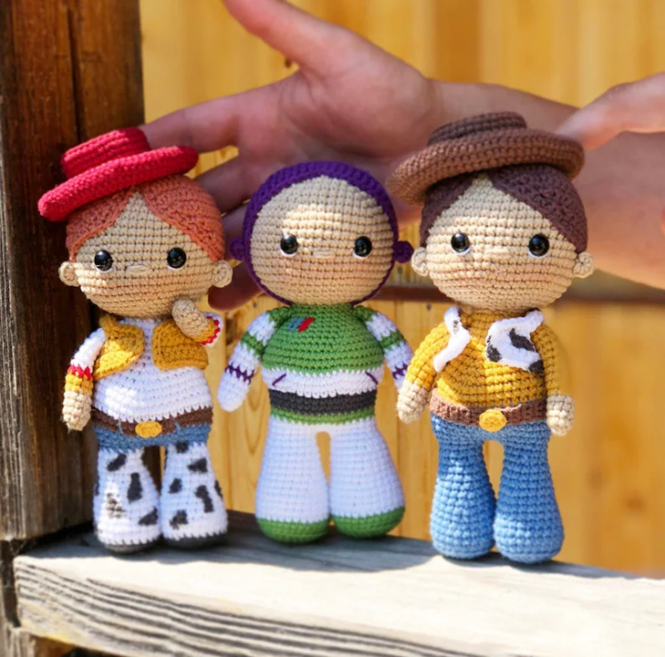 Amigurumi The toy story English pattern