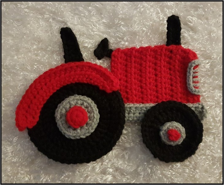 Classic Tractor Applique