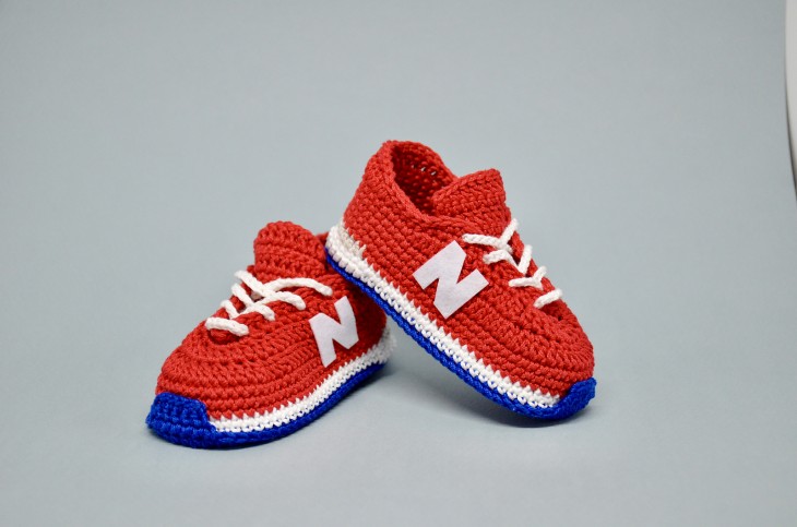 Baby sneakers e-book - patterns