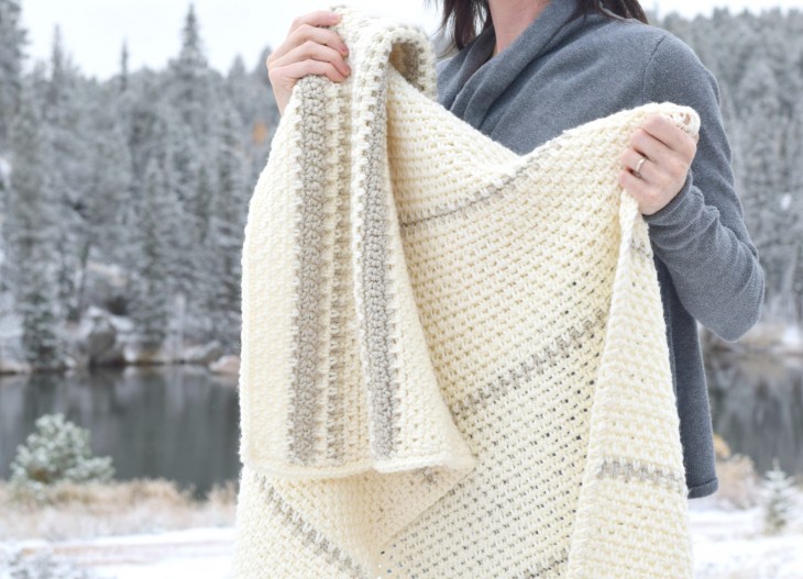 Mod Heirloom Crochet Blanket