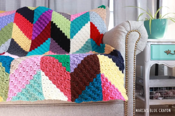Crochet Scrap Blanket