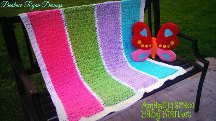 Amazing Grace Crochet Baby Blanket