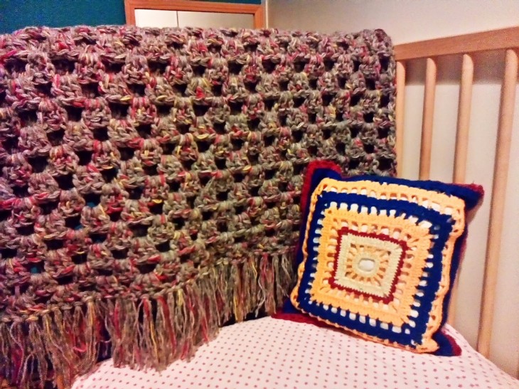 Quickest Granny Stripe Crochet Afghan