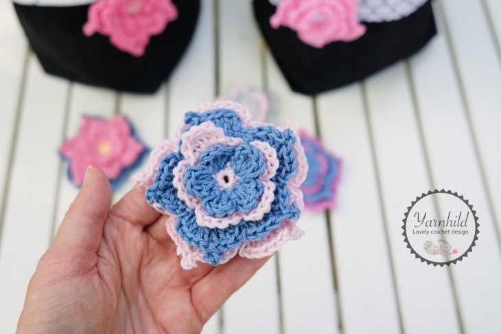 Crochet Flower Free Pattern