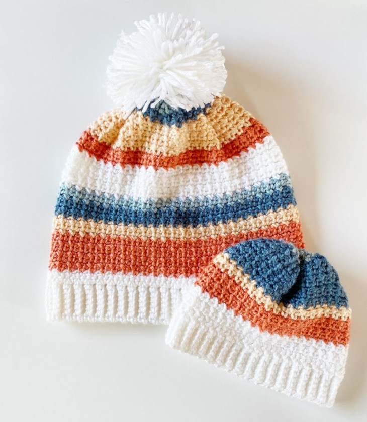 Crochet Baby T Hat