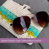 Spiked Glasses Case: Crochet Pattern