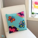 Spring Butterfly Pillow