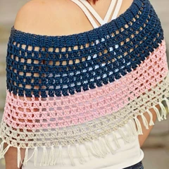 Halle’s Summer Poncho: Quick And Easy Crochet Pattern In 3 Sizes