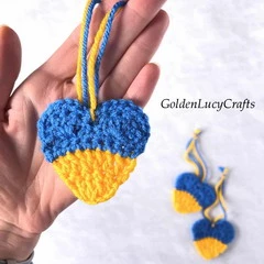 Crochet Ukrainian Heart