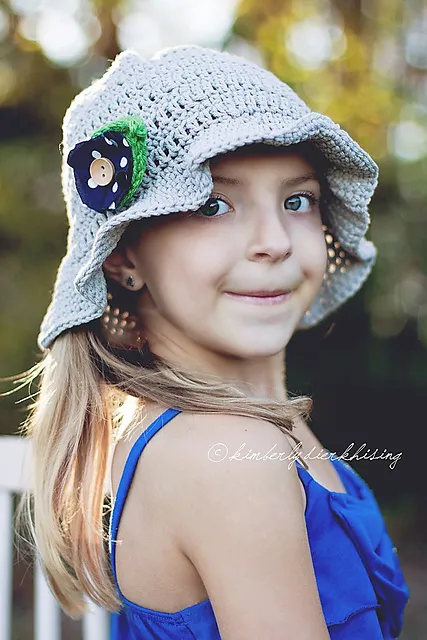 Sun Hat: Easy Crochet Pattern With 6 Sizes