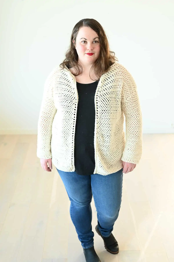 Women's Crochet Cardigan