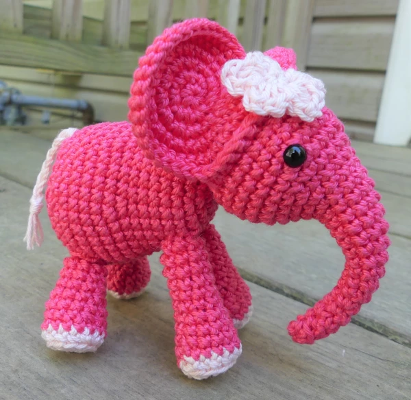 Amigurumi Elephant – Free Crochet Pattern