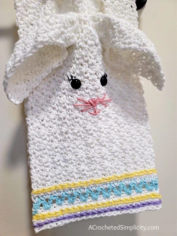 Easter Bunny Towel and Washcloth Set