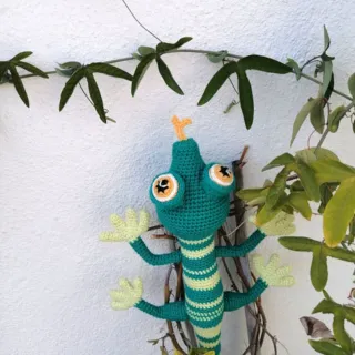 Gaspard, The Lizard Amigurumi Pattern By Flogurumi