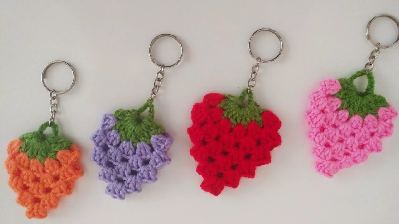 Crochet keychain ideas