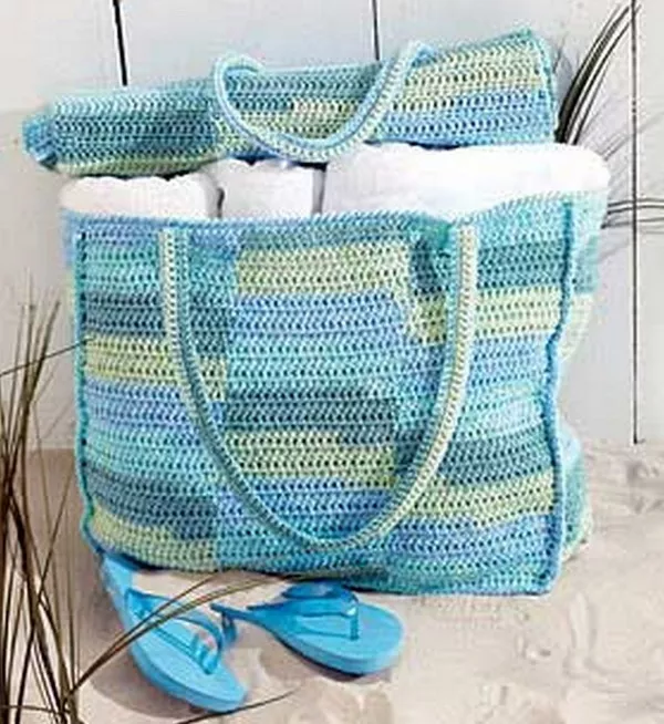 A Beach Mat and Tote Bag