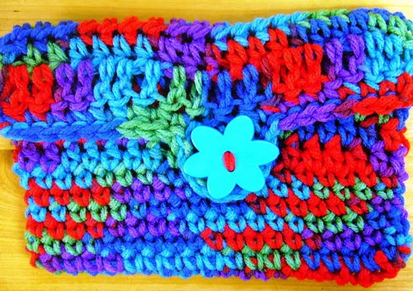 Chelle's Crochet Wallet Mini Purse