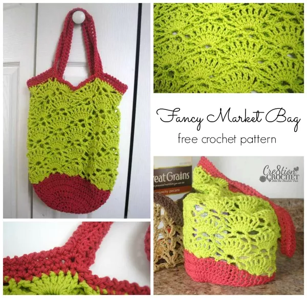 Fancy Market Crochet Bag