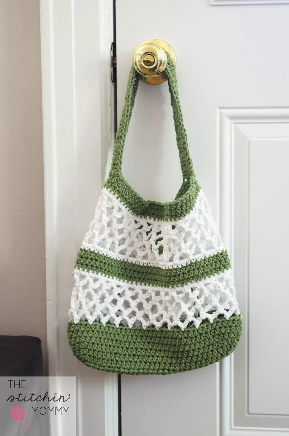Go Green Mesh Crochet Tote