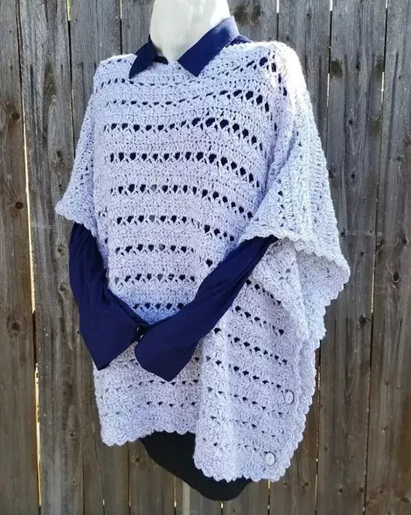 Light and Lacy Poncho