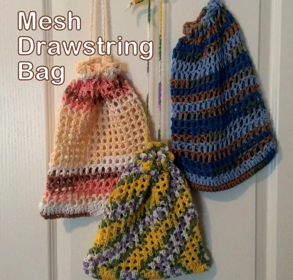 Mesh Drawstring Bag