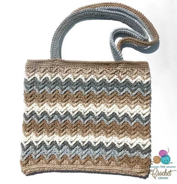 Modern Zig-Zag Crochet Bag Pattern