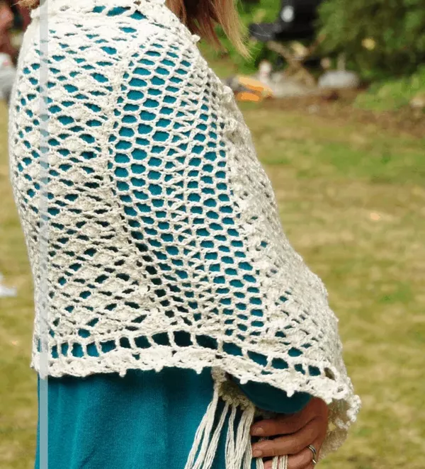 The Vintage Lace Shawl