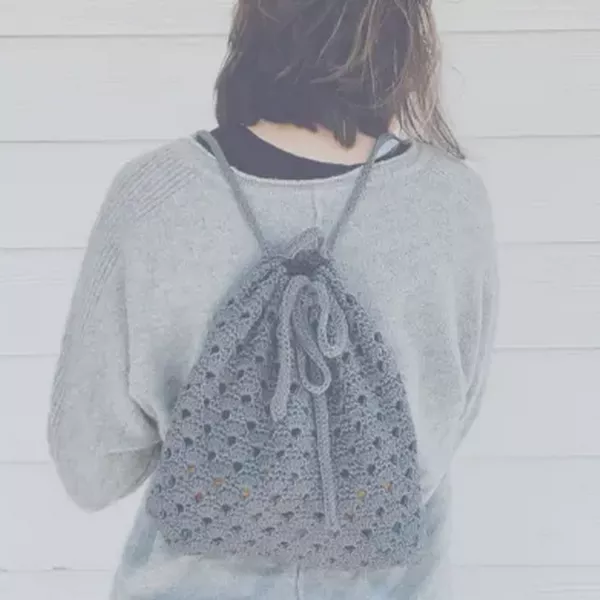 Wheatsheaf Crochet Backpack: Easy Pattern With Video Tutorials