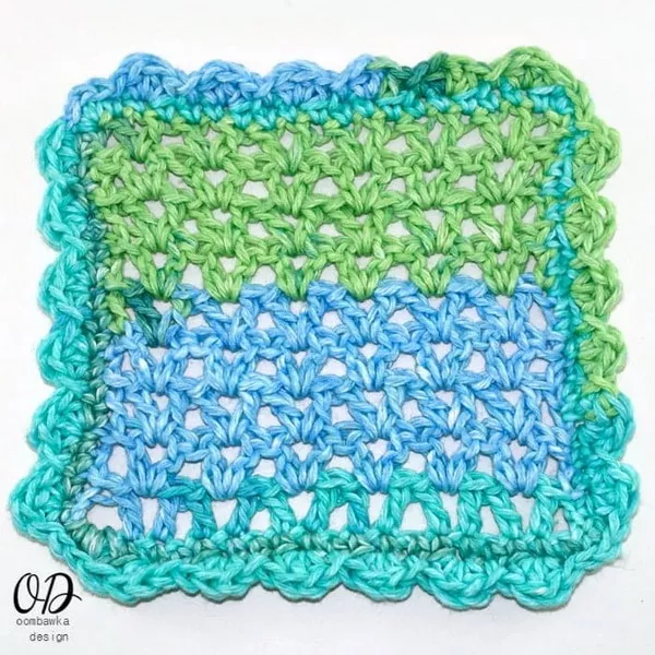 Create your own easy crochet coaster with this simple crochet pattern. Use the V-stitch technique to work up a small square, then add a delicate lace edging around the square for a delightful finish  Click here for crochet pattern