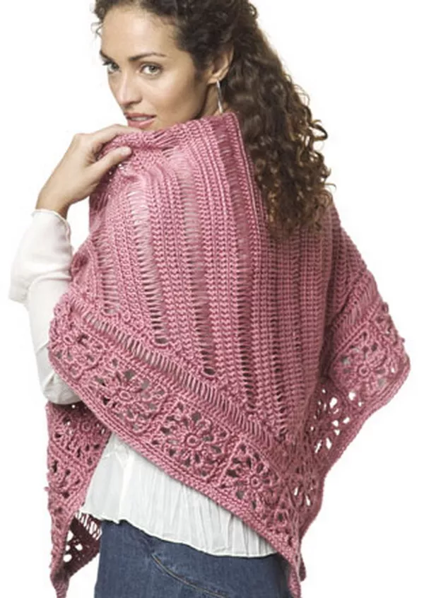 A Broomstick Lace Shawl