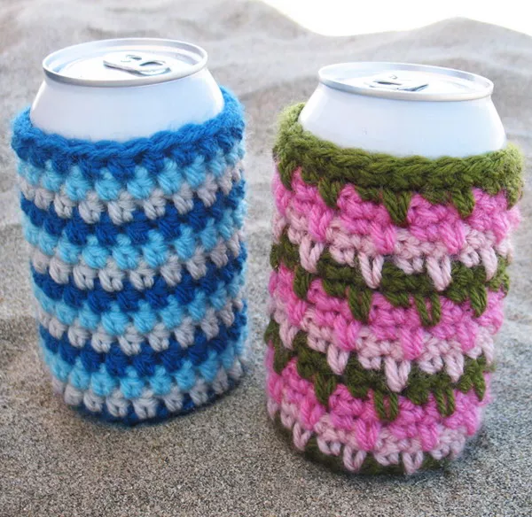 Cool Crochet Can Cozies