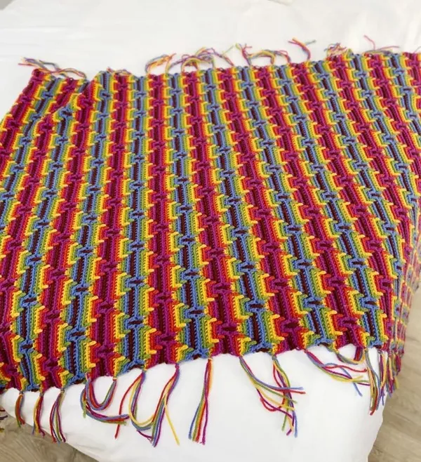 Diamond Crochet Blanket