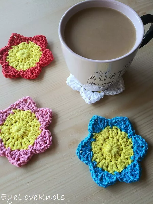 Easy Floral Coasters