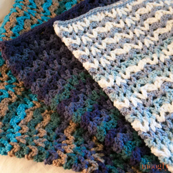 Grandma's Favorite Wobble Afghan