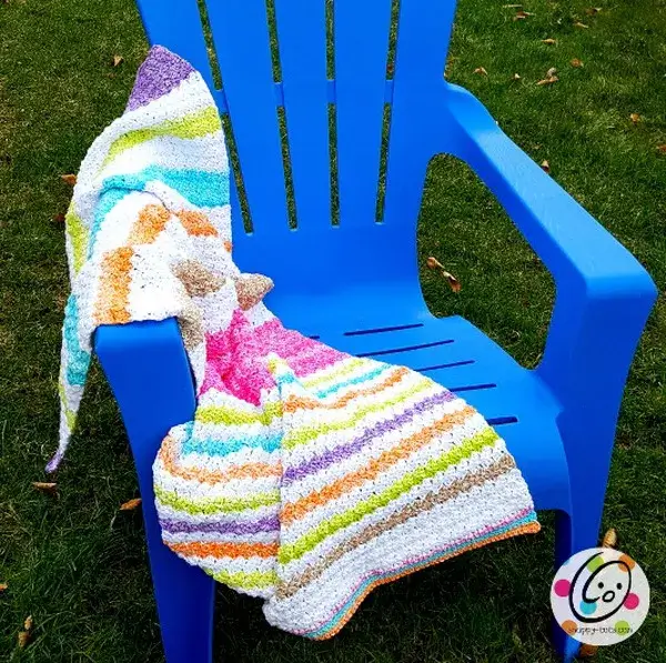 Beach Day Lounge Cover and Afghan