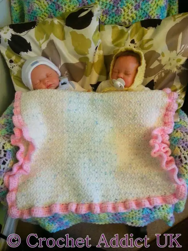 Crochet Baby Blanket for Stroller