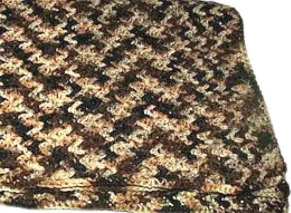 Crochet V-stitch Blanket