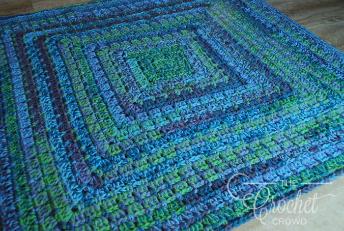Modern Granny Crochet Weighted Blanket