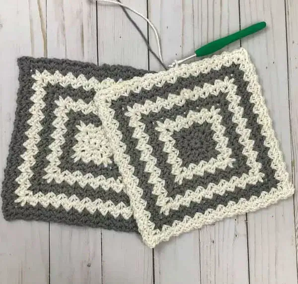 Country Crochet Hot Pad