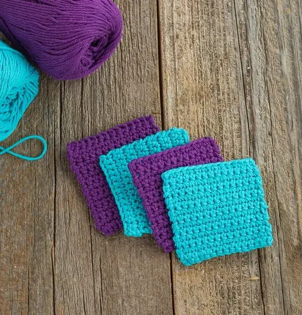 Easy Crochet Coasters