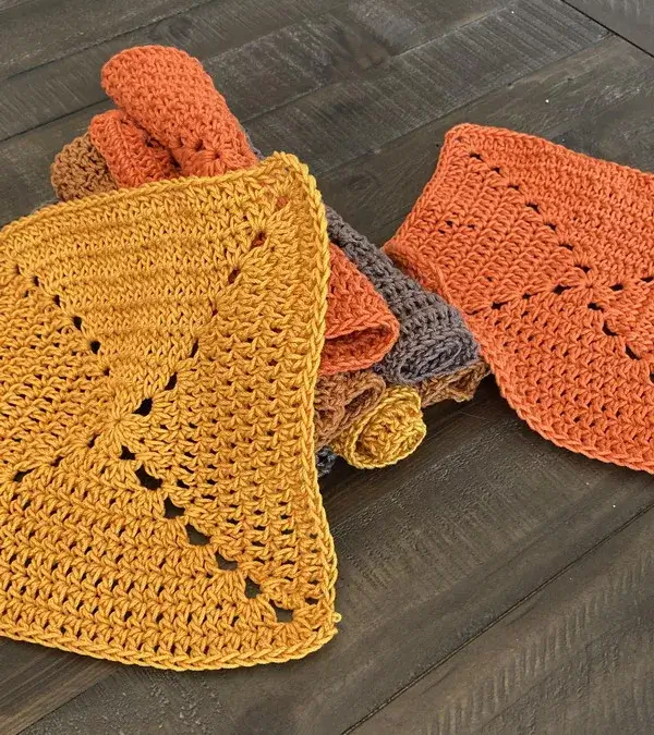 Farmhouse Washcloth Crochet Pattern